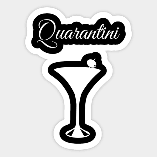 Quarantini Sticker